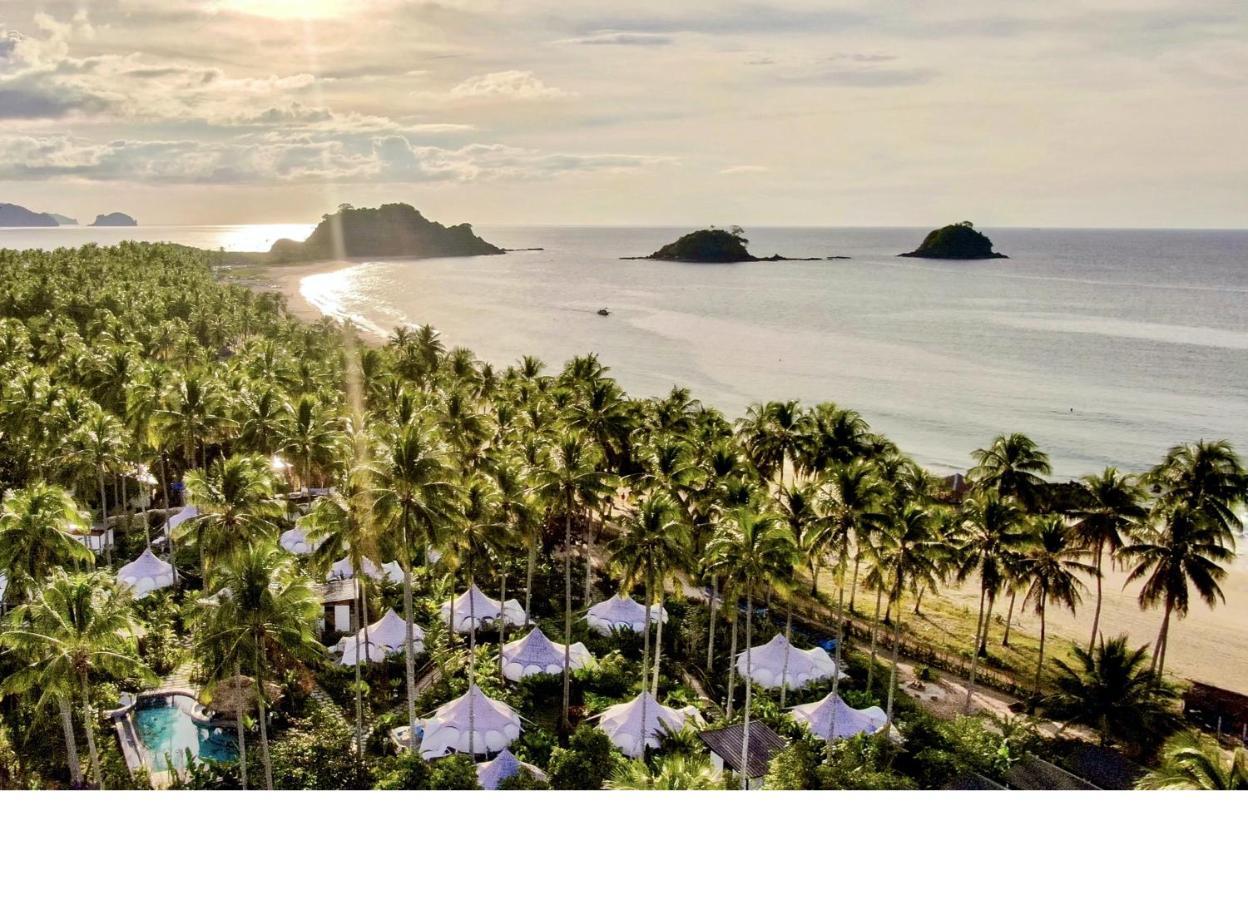 Nacpan Beach Glamping Managed By H Hospitality Group El Nido Exteriör bild
