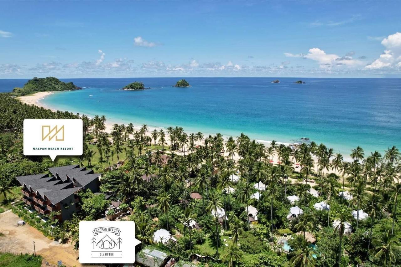 Nacpan Beach Glamping Managed By H Hospitality Group El Nido Exteriör bild