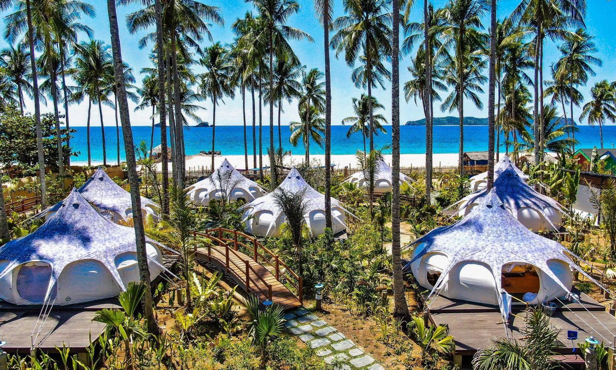 Nacpan Beach Glamping Managed By H Hospitality Group El Nido Exteriör bild