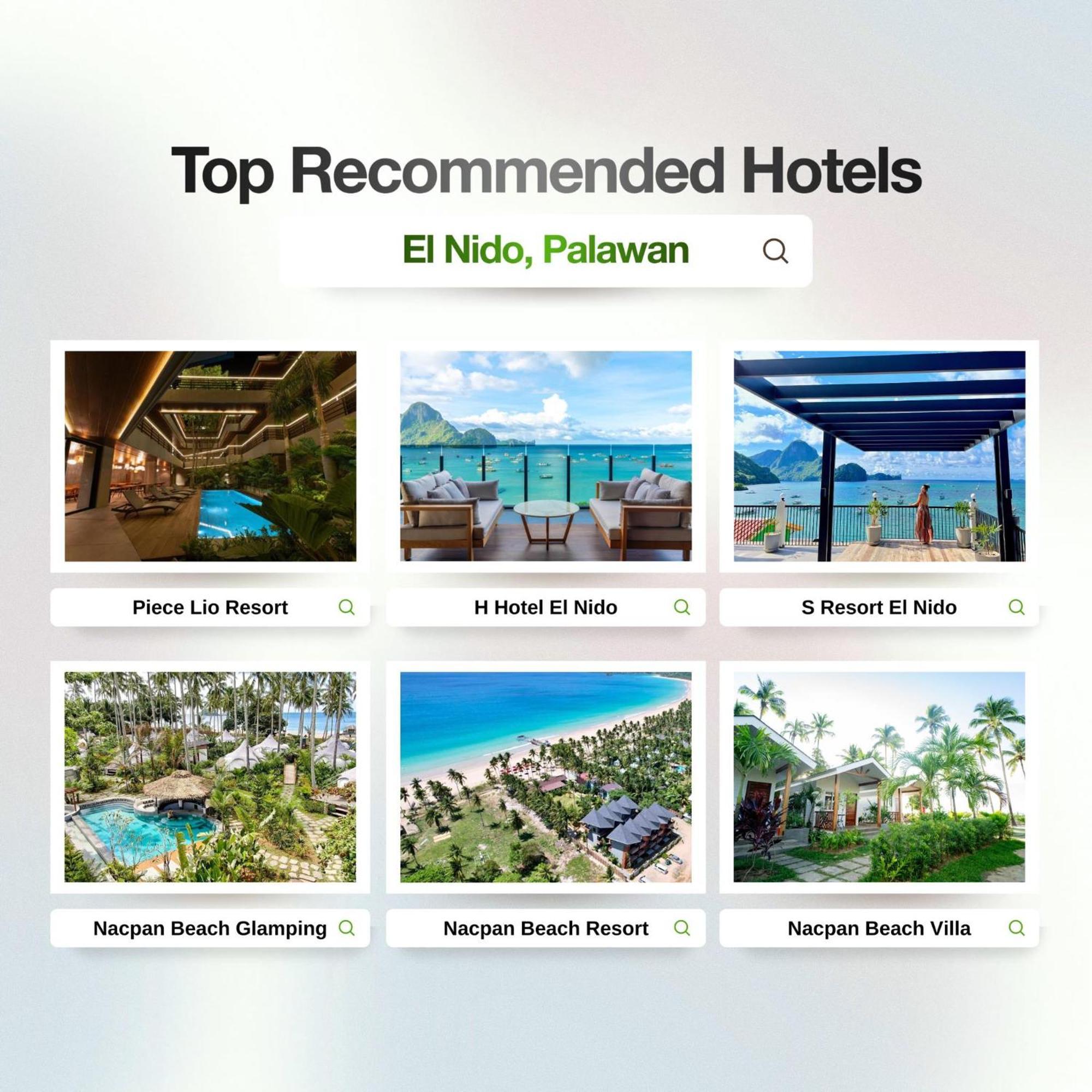 Nacpan Beach Glamping Managed By H Hospitality Group El Nido Exteriör bild
