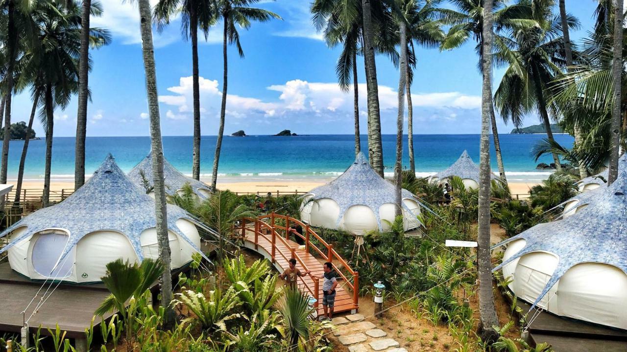 Nacpan Beach Glamping Managed By H Hospitality Group El Nido Exteriör bild