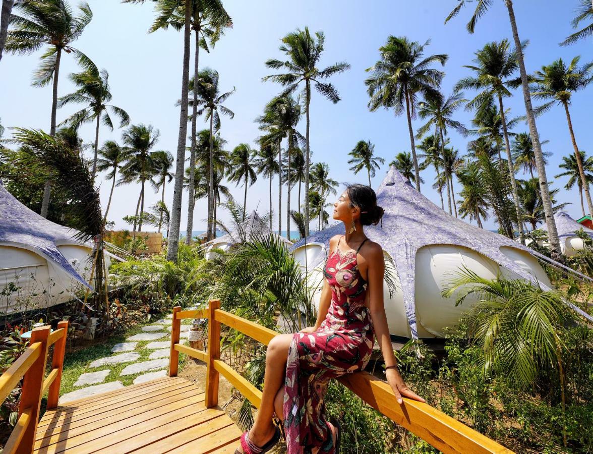 Nacpan Beach Glamping Managed By H Hospitality Group El Nido Exteriör bild