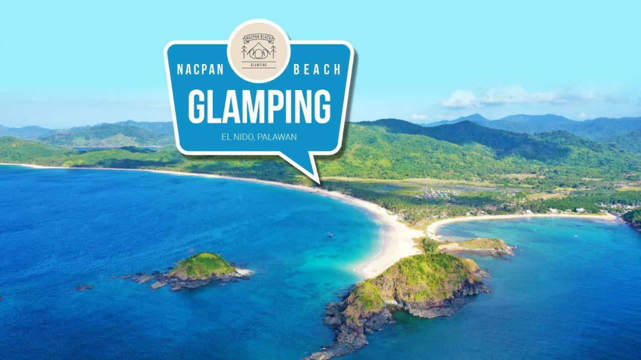 Nacpan Beach Glamping Managed By H Hospitality Group El Nido Exteriör bild
