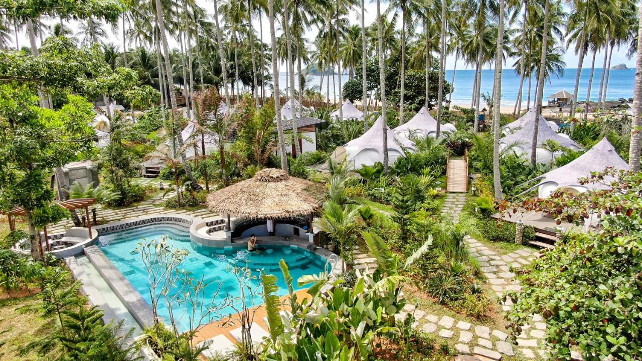 Nacpan Beach Glamping Managed By H Hospitality Group El Nido Exteriör bild