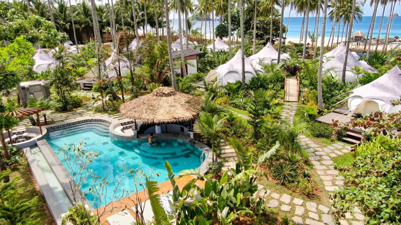 Nacpan Beach Glamping Managed By H Hospitality Group El Nido Exteriör bild